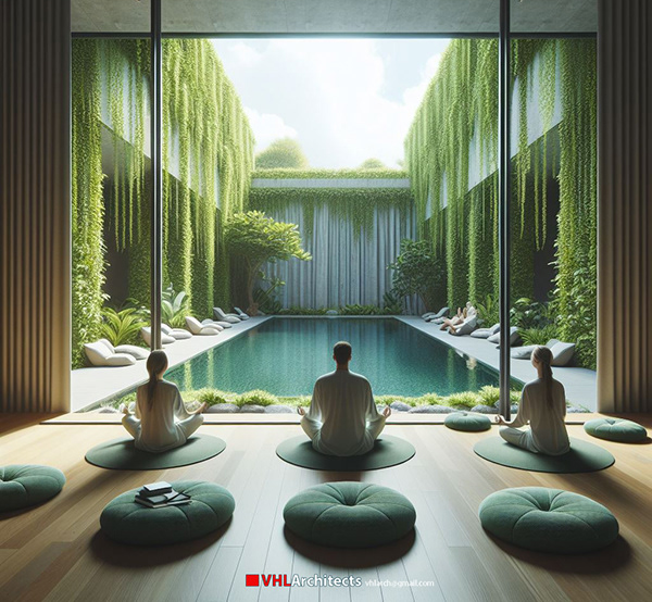 Fitness & Yoga Center by Vo Huu Linh Architects-5