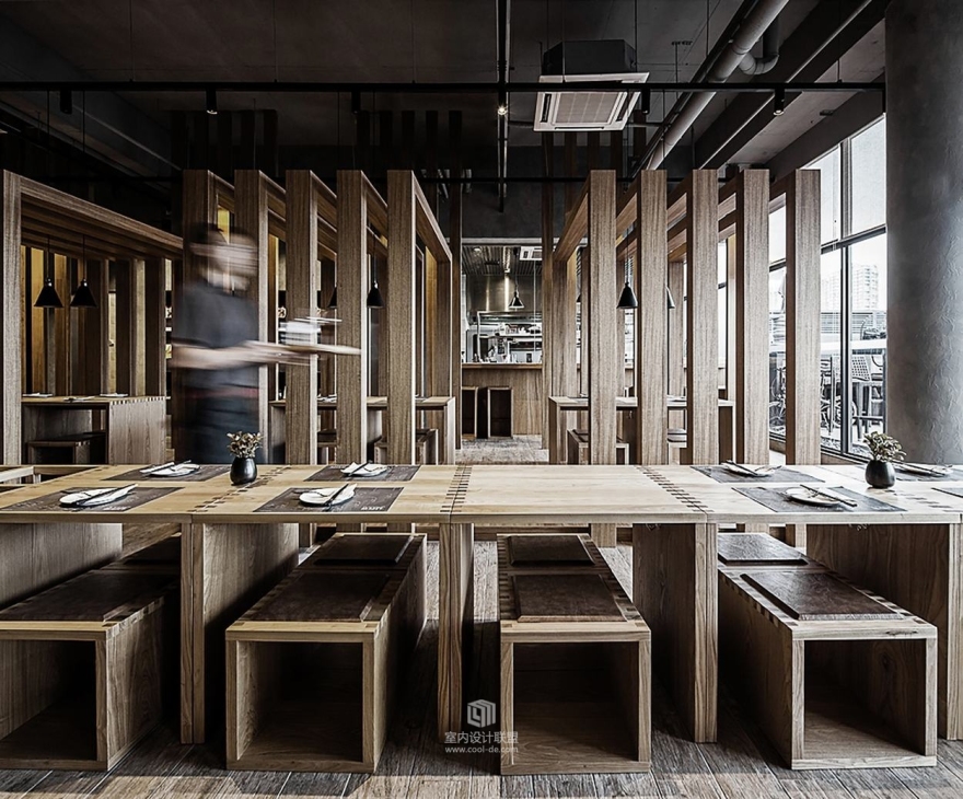 Fanbo Zeng 设计--深圳fun.noodle bar餐厅-5