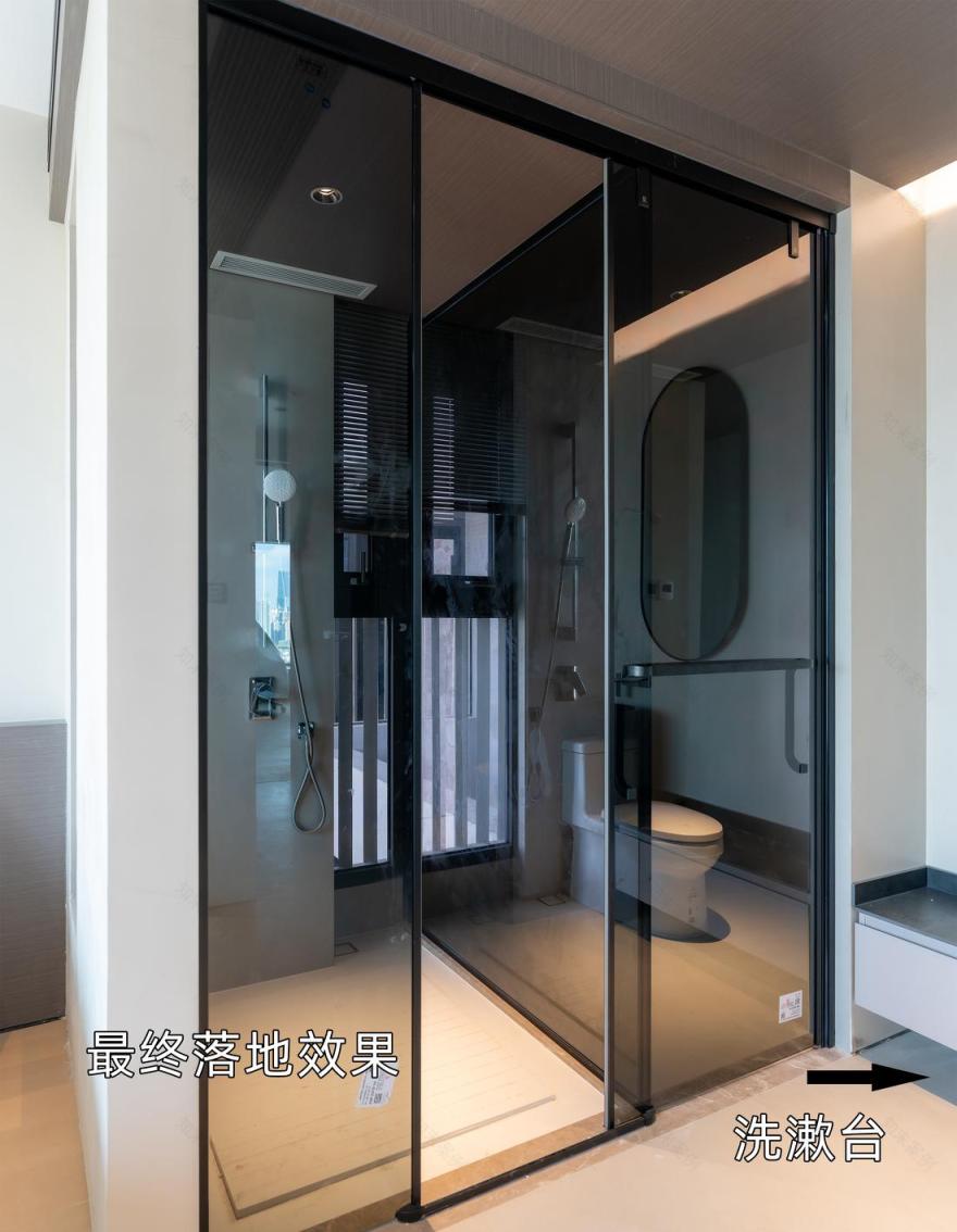 炫酷摩登的精装房改造-222