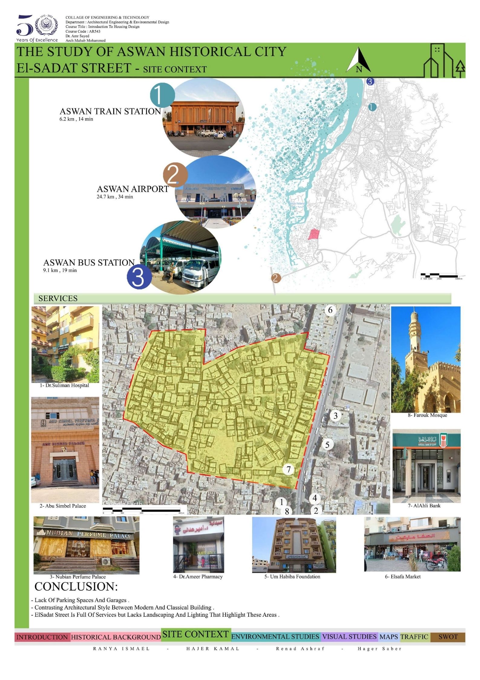Aswan Historical City | Housing & Urban Study-3