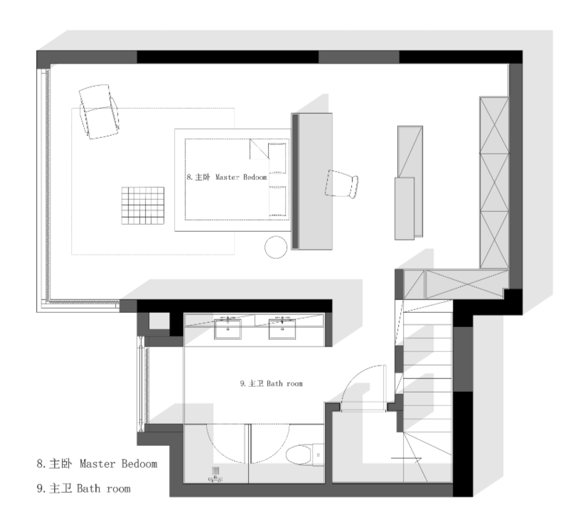 重塑未来 安徽合肥190㎡跃层丨中国合肥丨壹境筑造-40