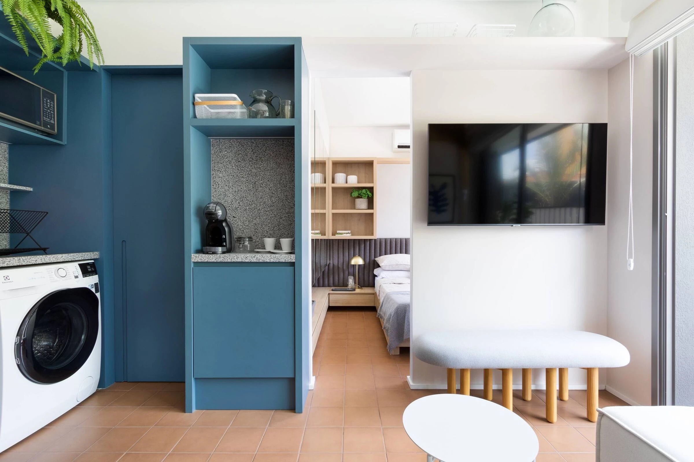 巴西圣保罗 37 平米紧凑公寓的活力设计-32