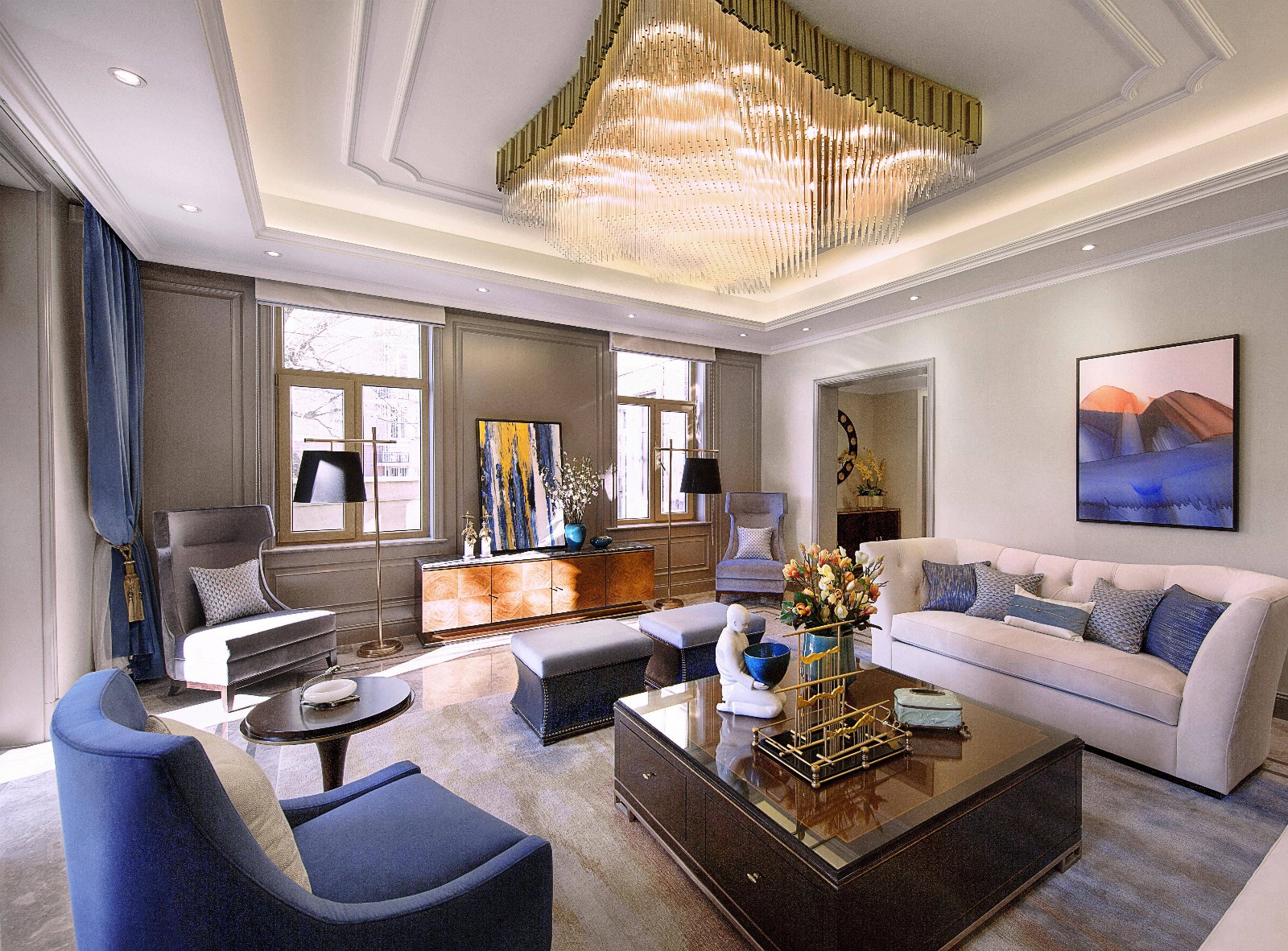 容·融 ——新中式别墅样板间-0