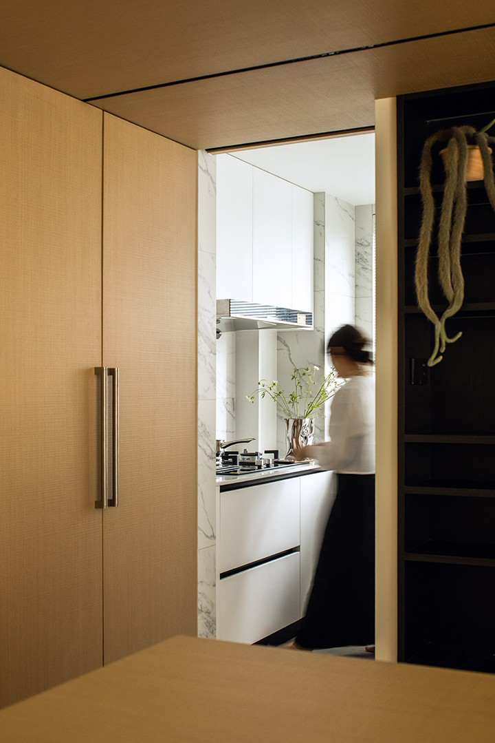 杭州奶油原木风私宅丨中国杭州丨辰佑设计-15