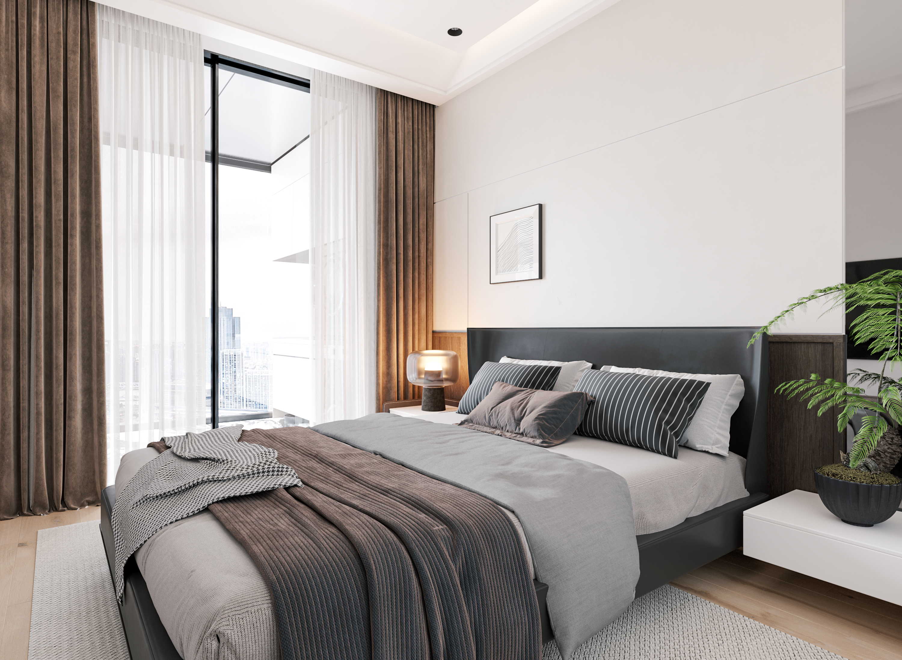 现代 143² 现代家装效果图丨冈舍小李-29