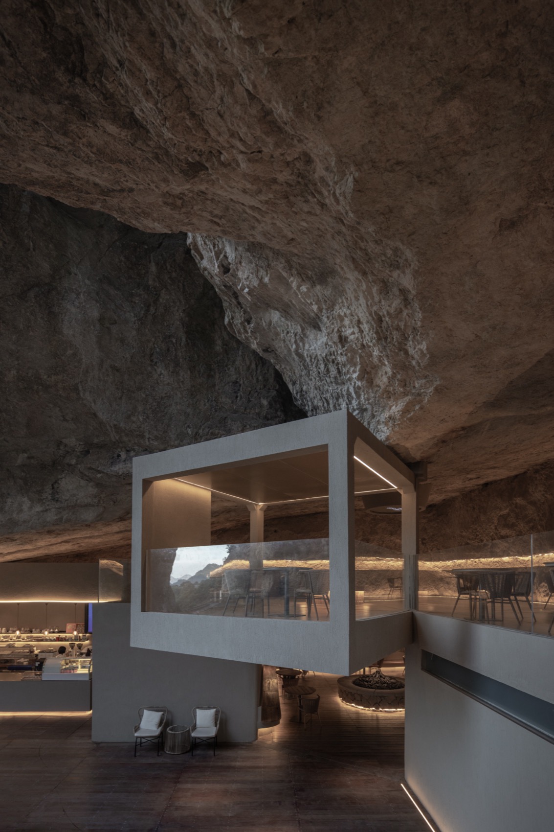 雁荡山风景区悬崖咖啡丨中国温州丨慢珊瑚设计-35