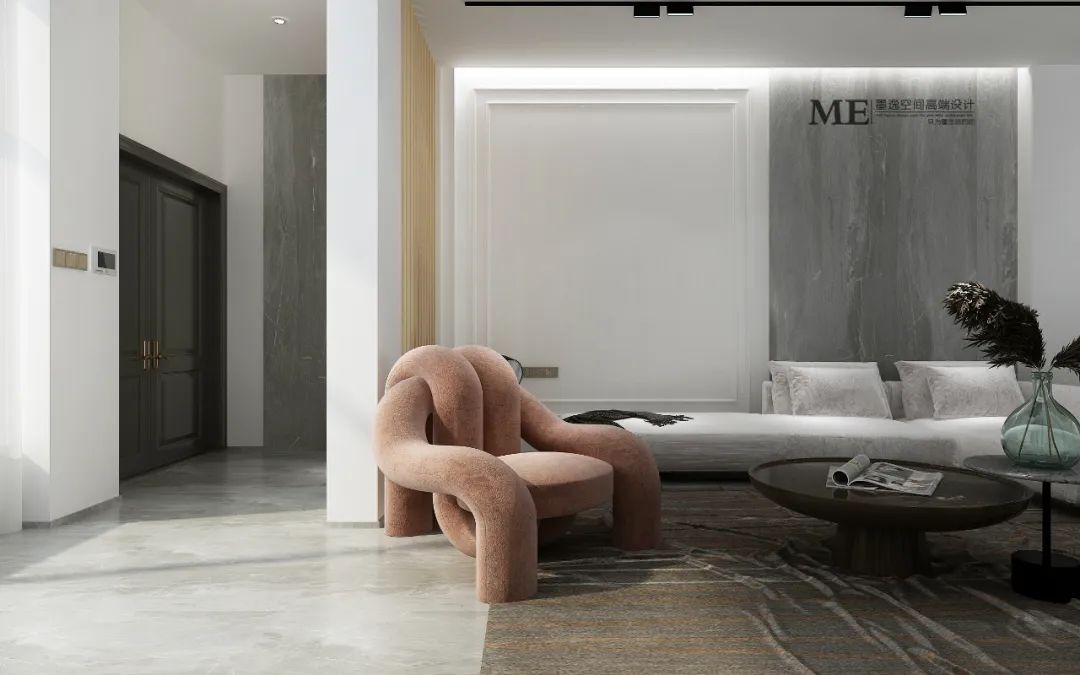 265㎡碧桂园别墅 | 现代简约，情感交流的空间设计-34