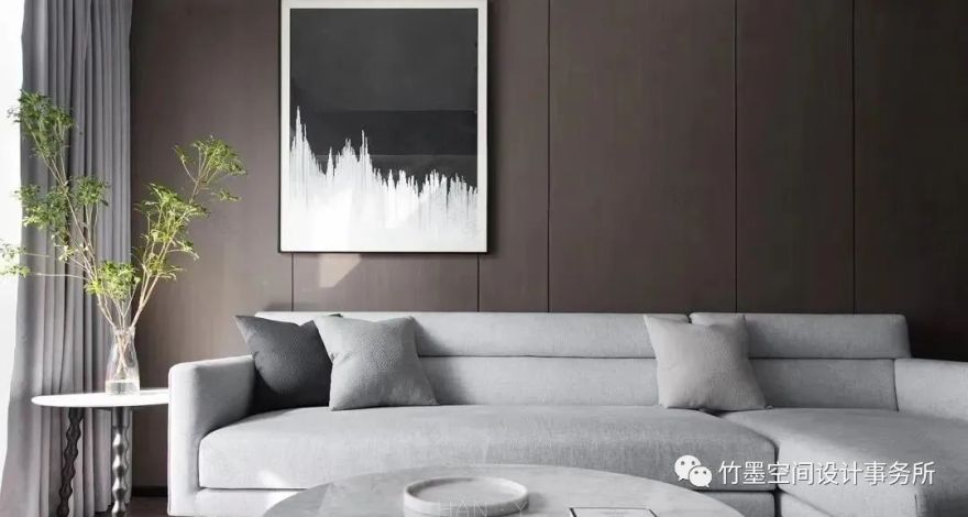 简约黑白灰,打造自然舒适家居空间-5