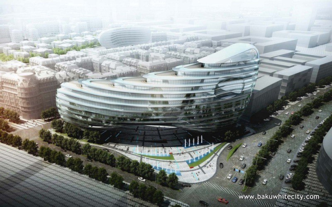 巴库白城(Baku White City)丨阿塞拜疆丨Atkins,Foster + Partners-31