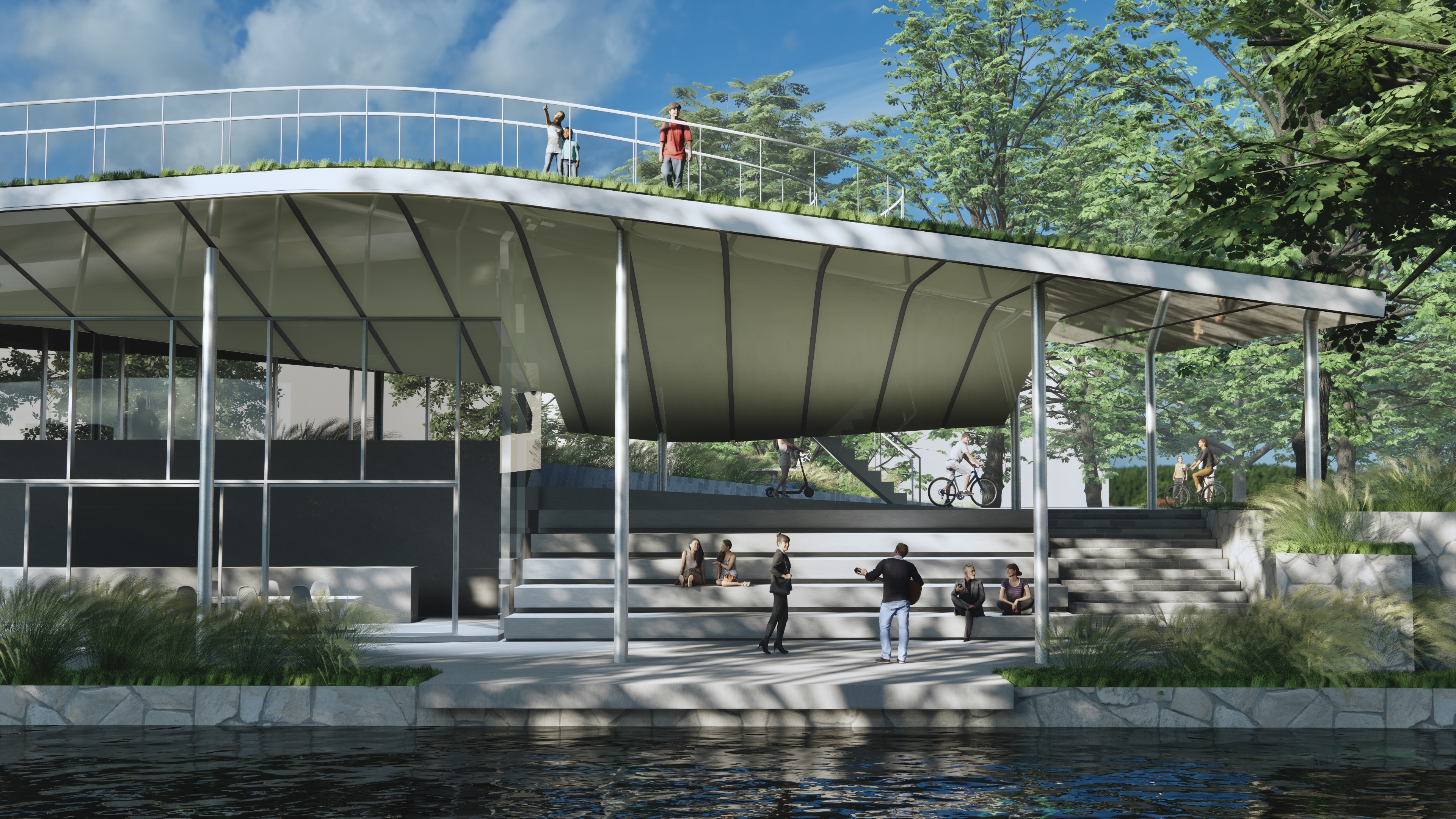 南京水岸生活谷 · 立体码头社区的滨水生活创新丨中国南京-14