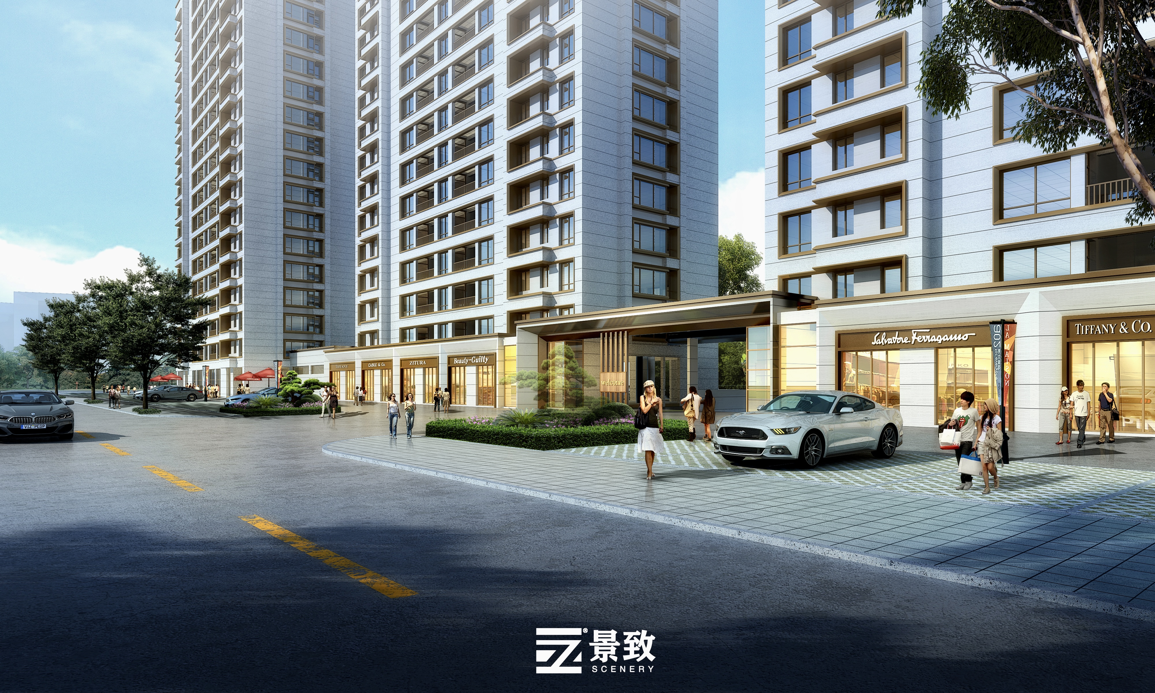 建筑设计效果图-市政设计效果图-1