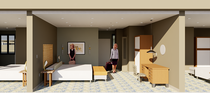 Dino Inn(恐龙旅馆重新设计项目)丨美国犹他-15