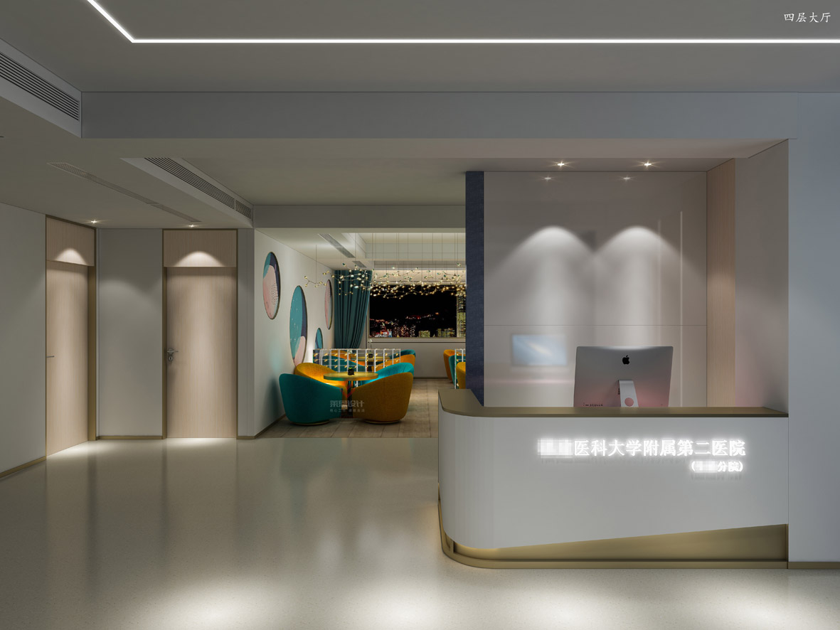 莱恩设计 | 轻奢风医院,低调奢华的新定义-26