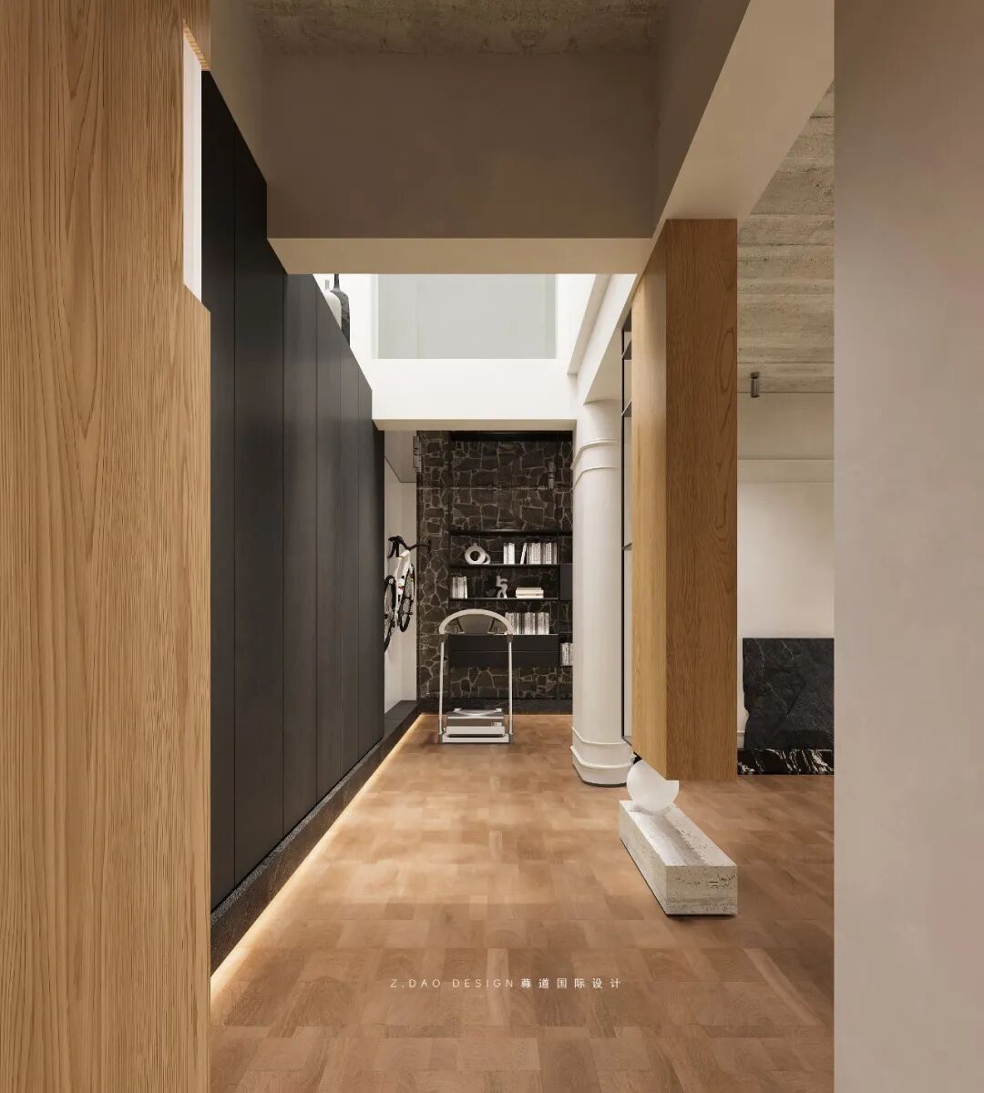 尊道新作|合肥『丽丰璞羽山』500㎡自然主义别墅，让家如有机生命般生长。-132