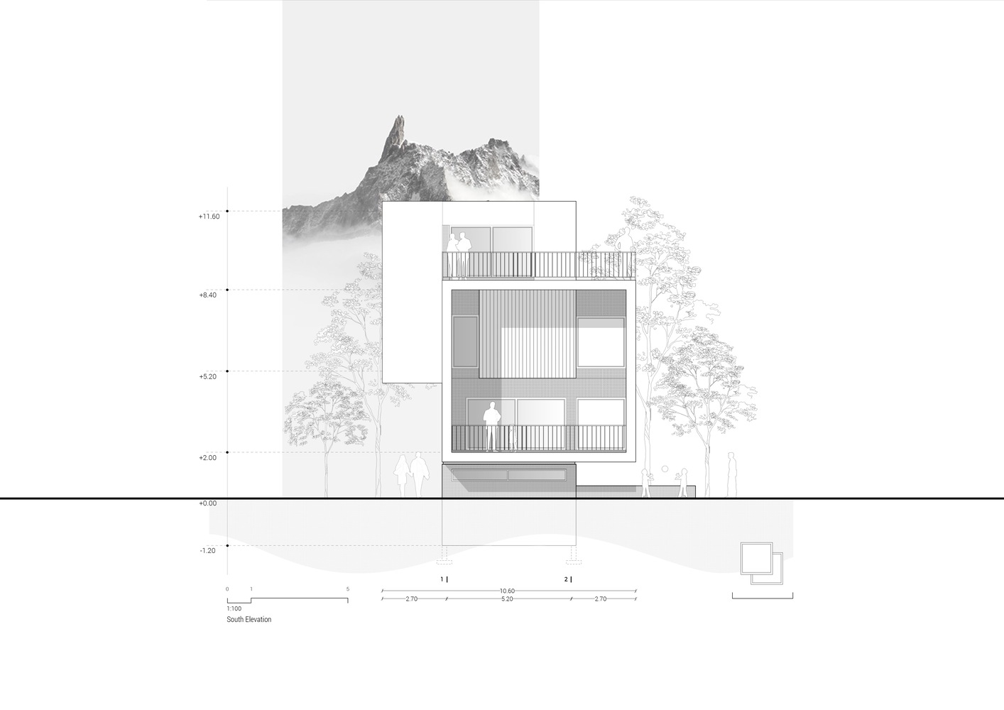 伊朗 Maku 花园别墅丨White Cube Atelier-30