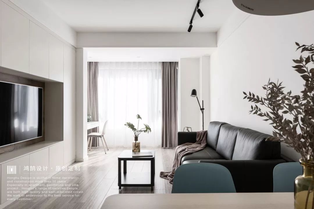 简•素 | 美的翰城 84㎡现代北欧风,温馨生活空间-22