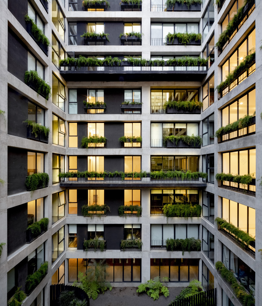 墨西哥城 BP 塔 · 开放,绿色,共享的生活空间-31