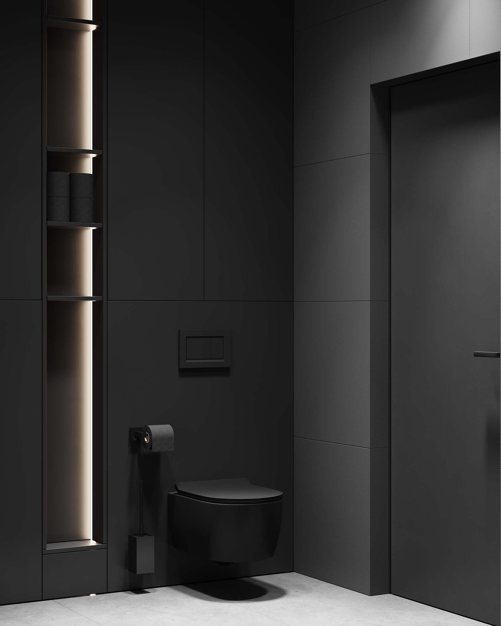 Black and White 室内设计丨z.point-31