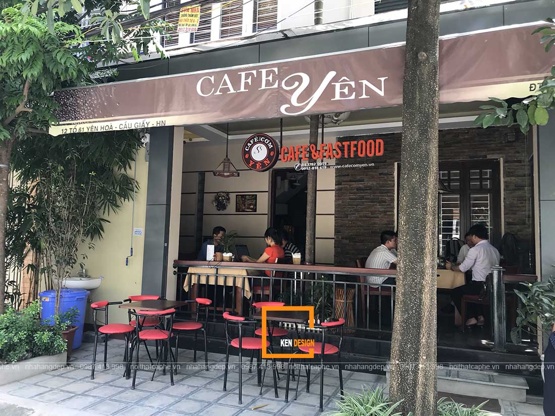 Cafe Yên翻新设计丨越南河内丨Ken Design-17