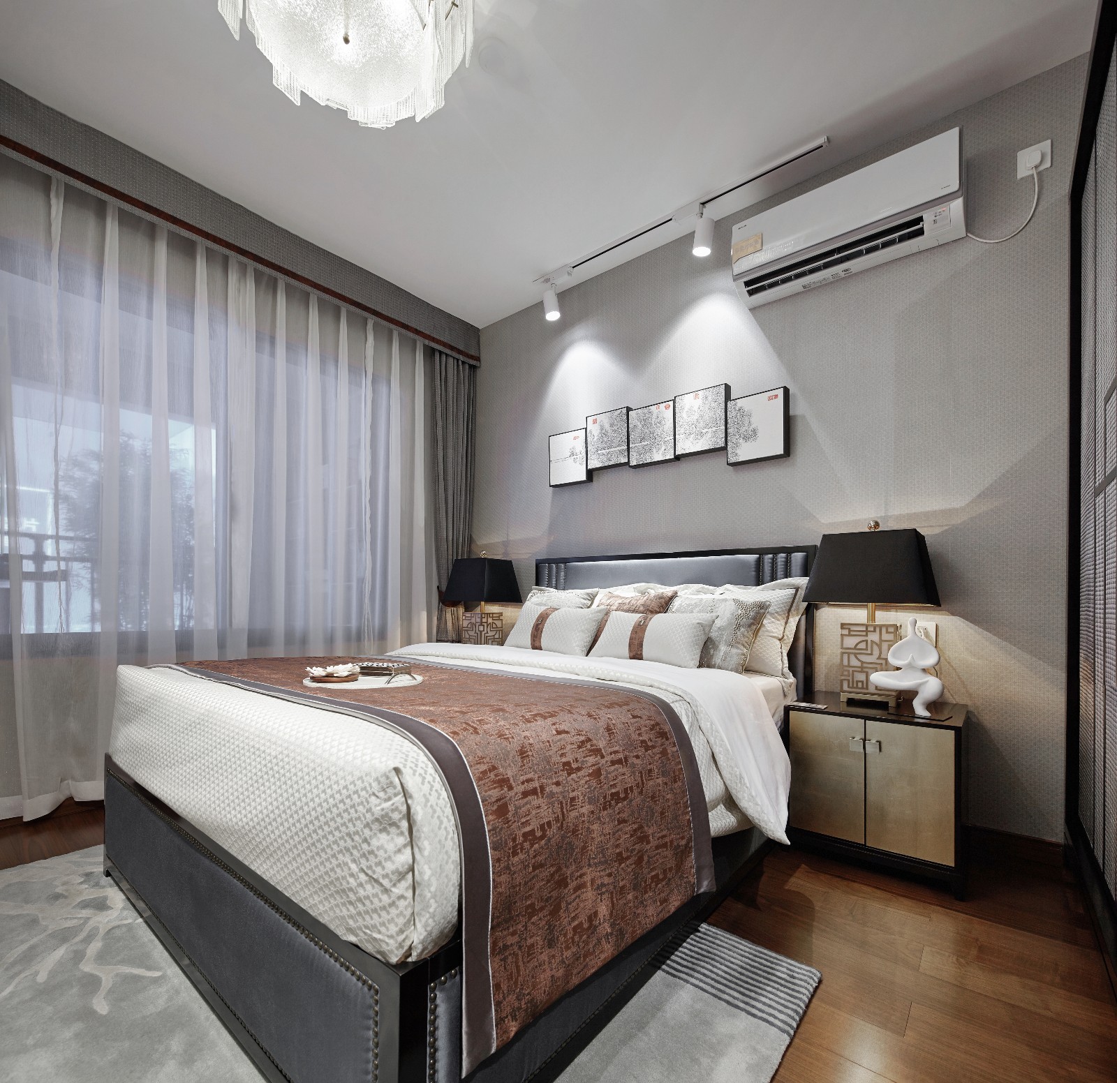 金秋软装:古镇万科城笔墨写意东方秋韵-28