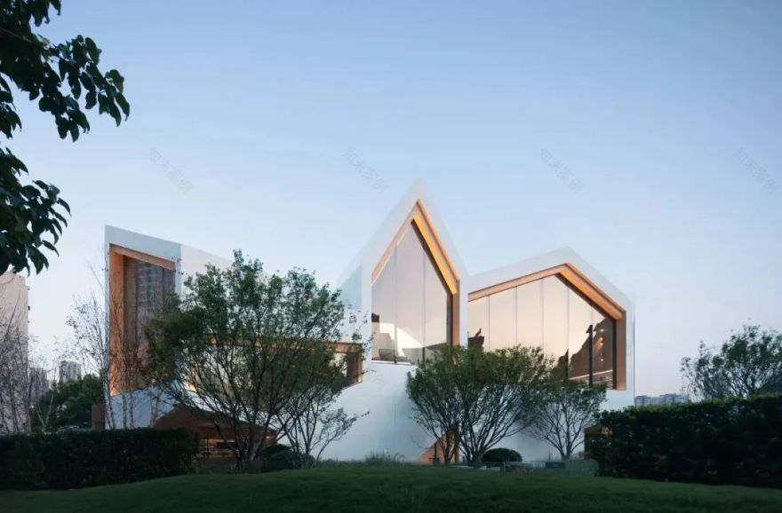 折叠乐园汉口万科城市展厅及幼儿园丨中国武汉丨一树建筑工作室-12