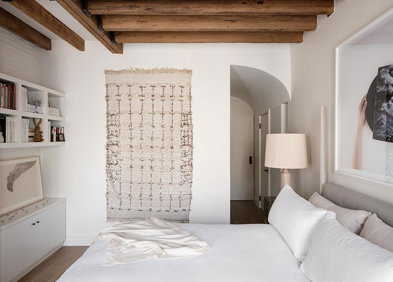 曼哈顿木梁与民族图案公寓-9