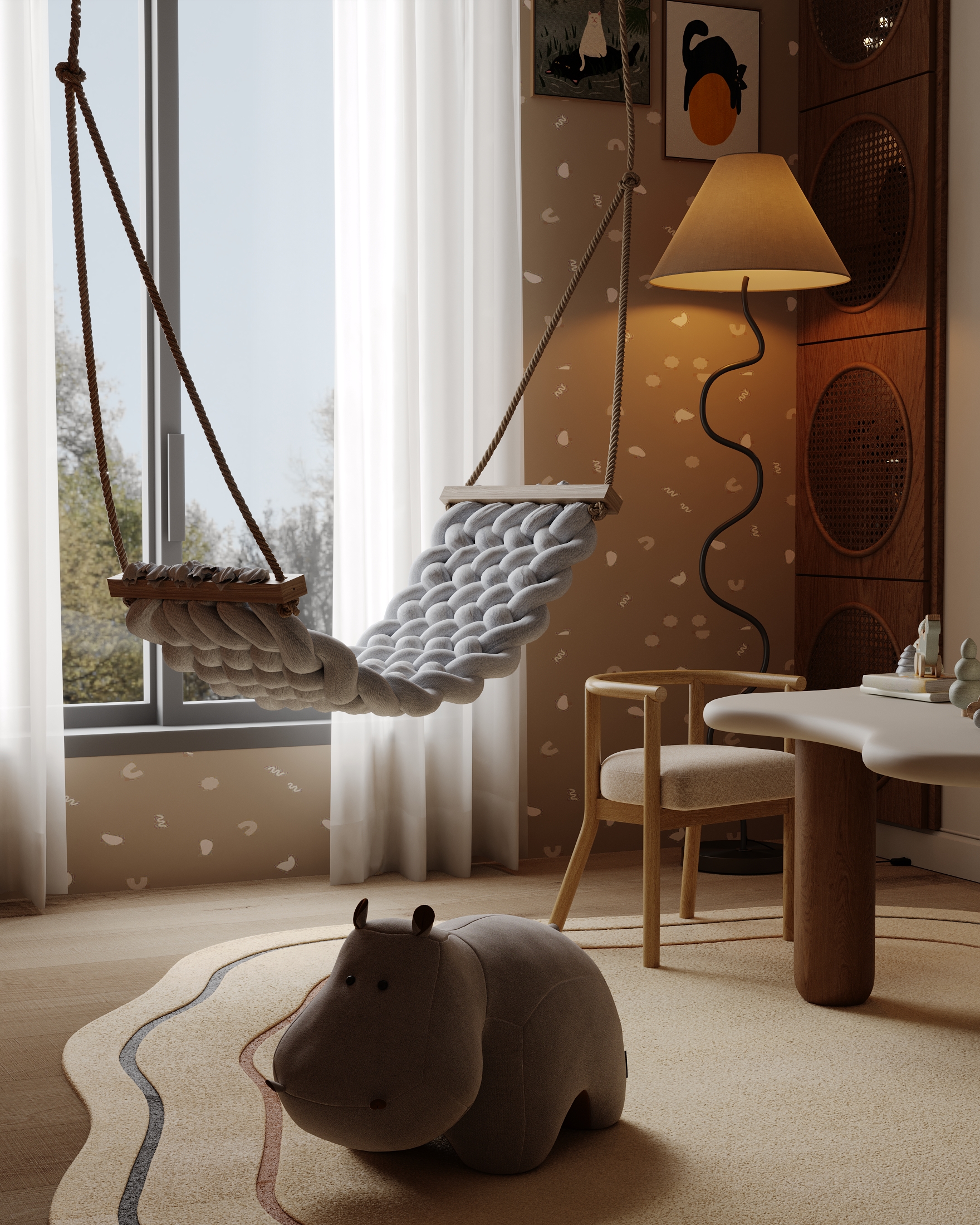 卡塔尔儿童游戏室丨卡塔尔丨ESRAA ALEMAM-12