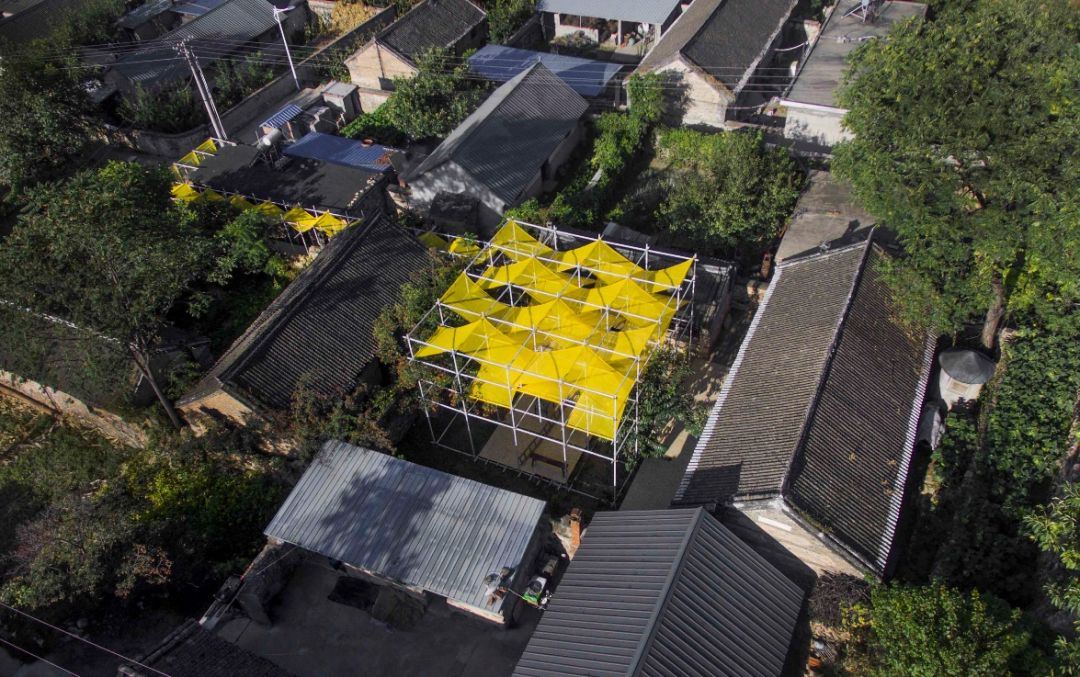 一星期 一万元 零废弃 | 脚手架建起的乡村艺廊-53