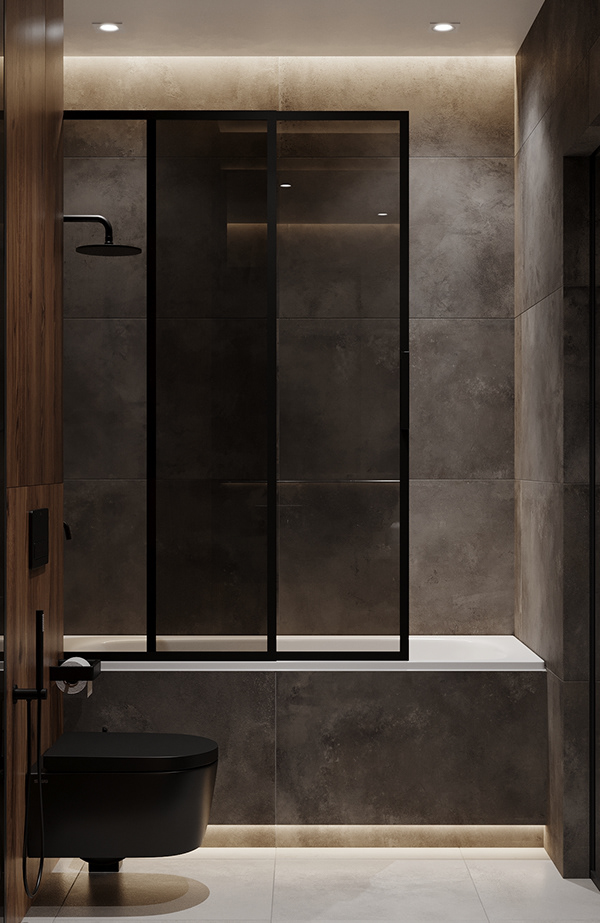 深色系空间设计 精致格局，不同凡响-19