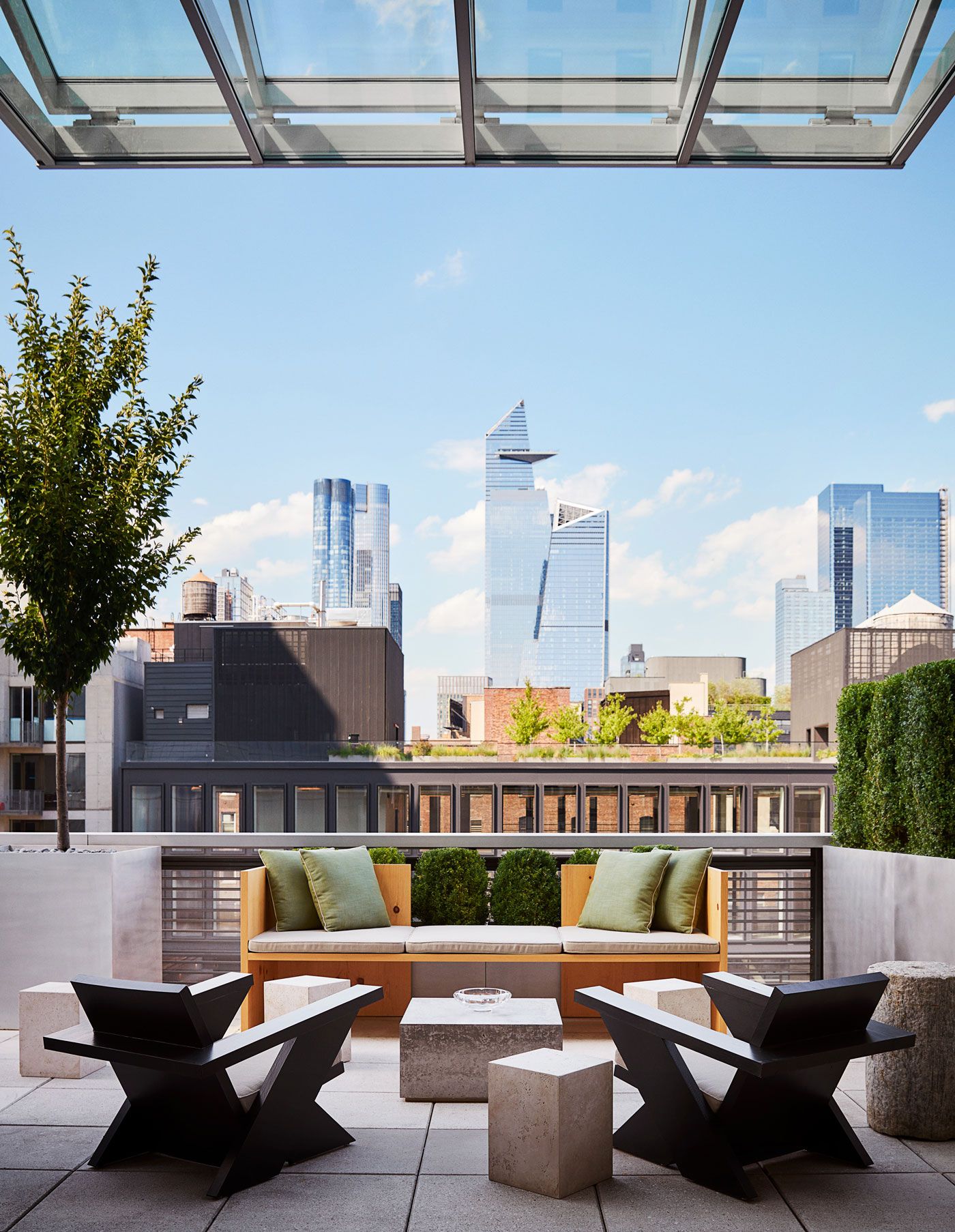 纽约曼哈顿复式顶层公寓设计丨美国曼哈顿丨Studio Mellone（Andre Mellone）-22