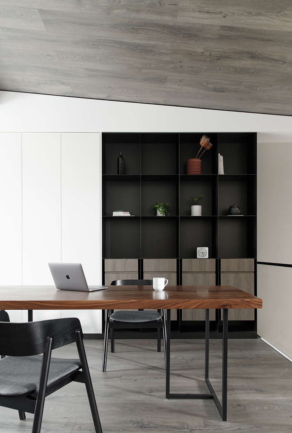 极简黑白,打造轻盈自在的生活空间丨中国淮安丨CX.D 辰夏空间规划-48