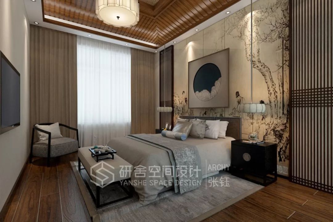 研舍.设计 | 中式庭院“龙隐半山”-38