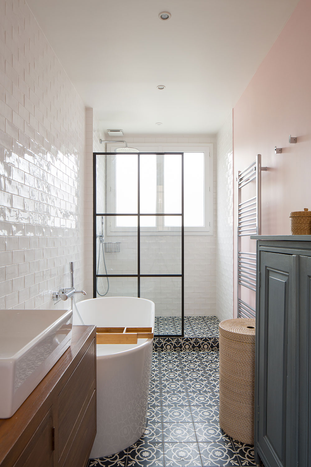 巴黎公寓的彩色风情设计-17