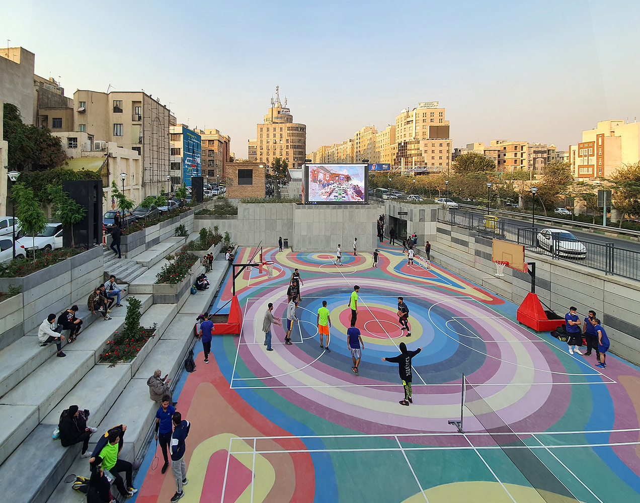 比里亚纳克地铁广场丨Ashrafi & Zad-4