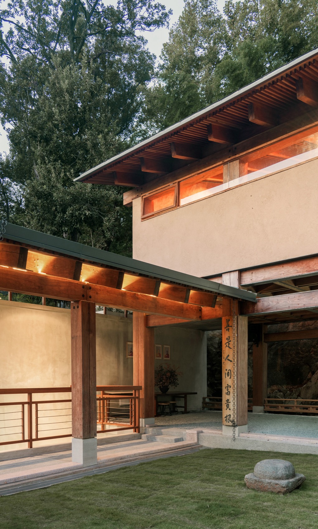 东方山佛教协会改造设计丨中国黄石丨反几建筑-49