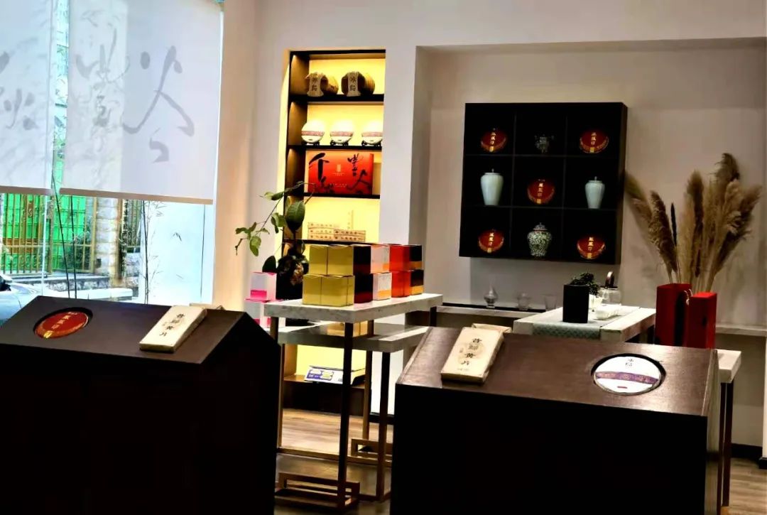 昆明北市区千谷茶叶,现代古典简约风营造的静谧茶空间-95