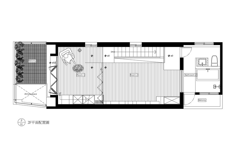阳光折射的“光与影”之家-25