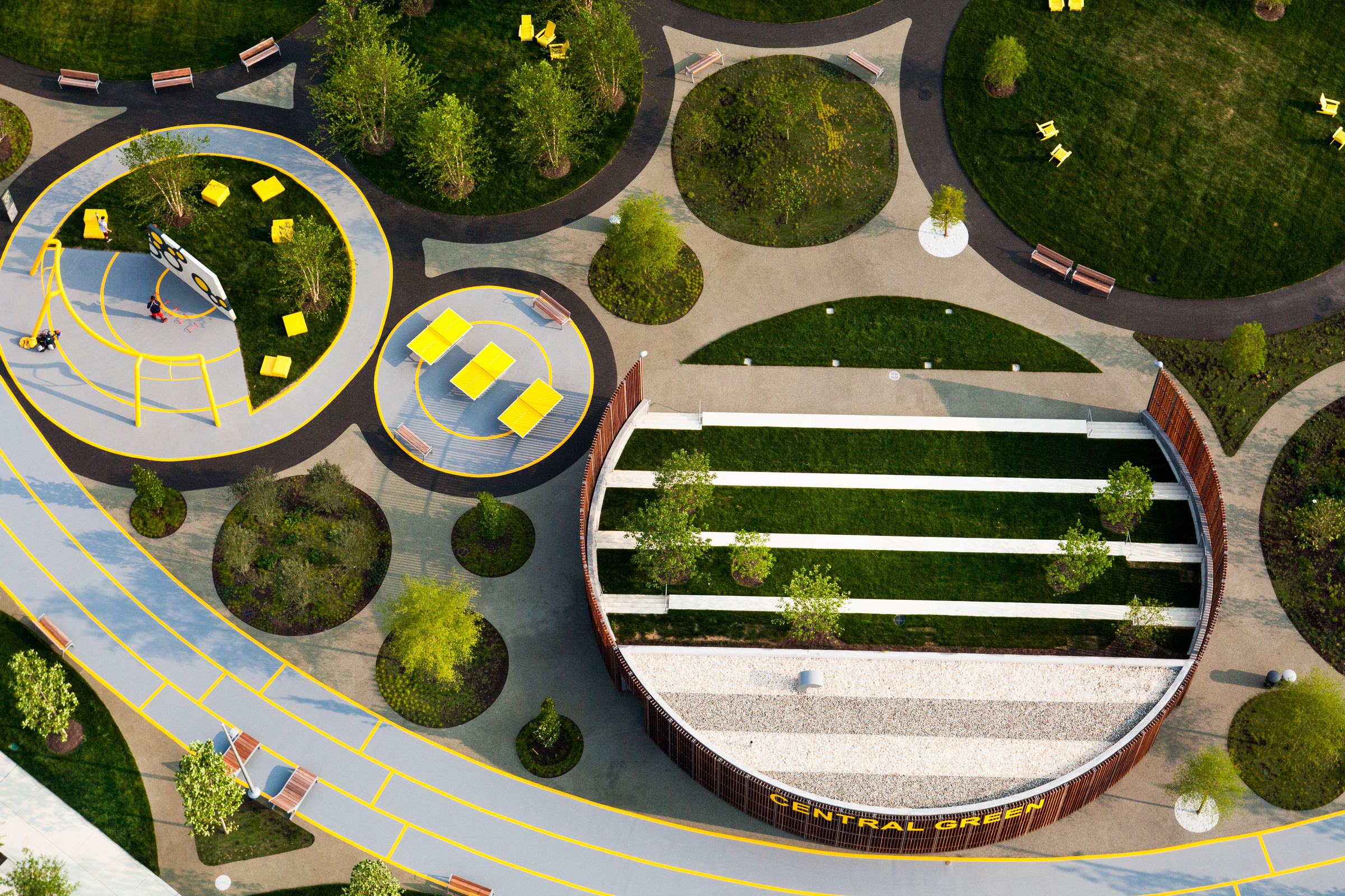 费城海军造船厂中央绿洲丨美国费城丨詹姆斯·科纳场域运作事务所-4