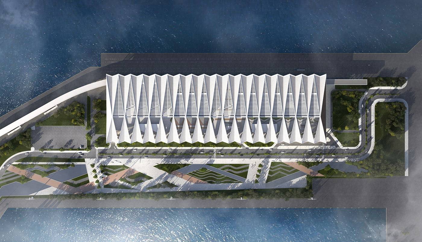 Qingdao Cruise Terminal CCDI-0