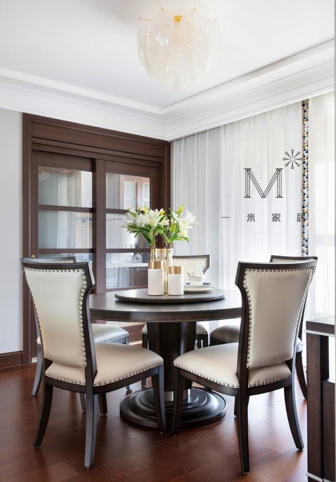 平层丨【一米家居】135㎡现代美式-4