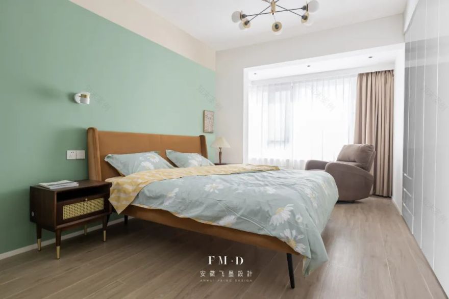 合肥平湖秋月北欧风家居设计丨中国合肥丨安徽飞墨设计-77