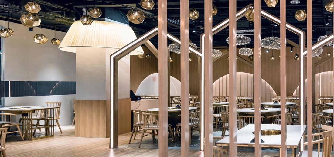 璞沣设计丨火锅店丨薪火重庆本位火锅-4