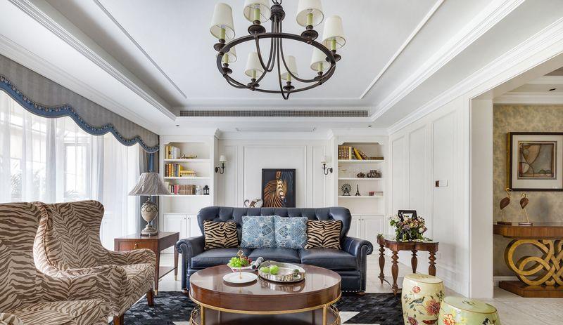 国宾一号 | 245㎡简约美式婚房设计，温馨典雅-6