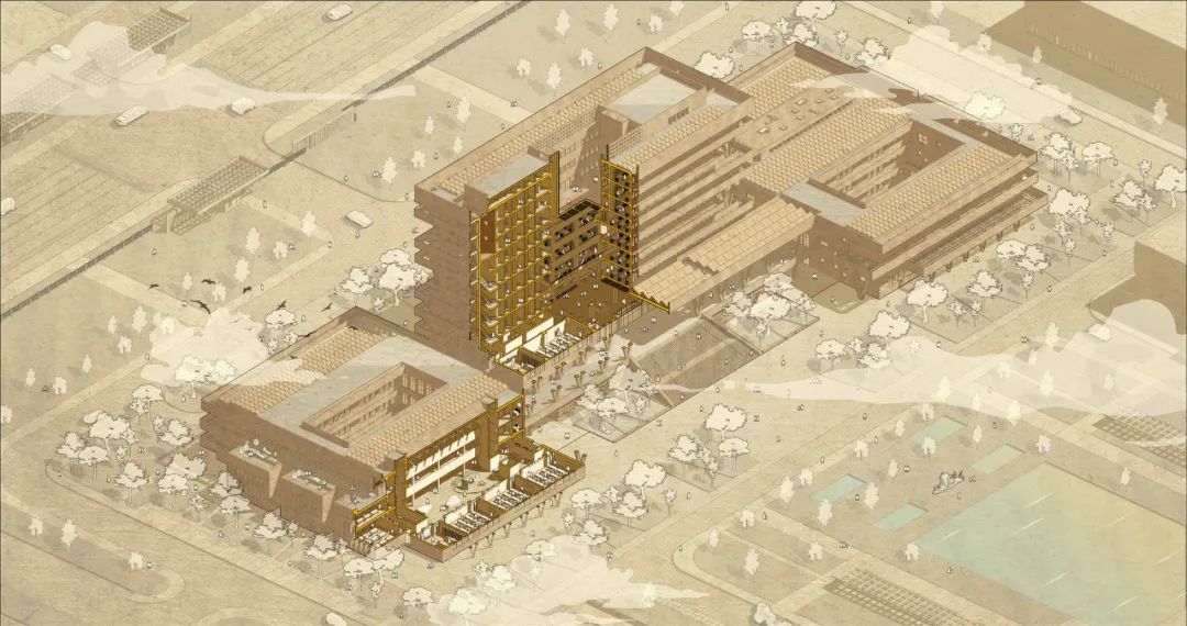 塔里木大学新校区图信中心丨中国阿拉尔丨中国建筑设计研究院-20