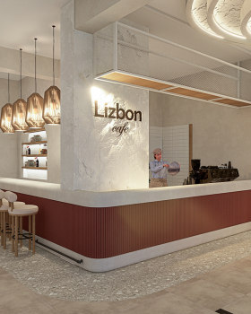 Lizbon Cafe İnterior design