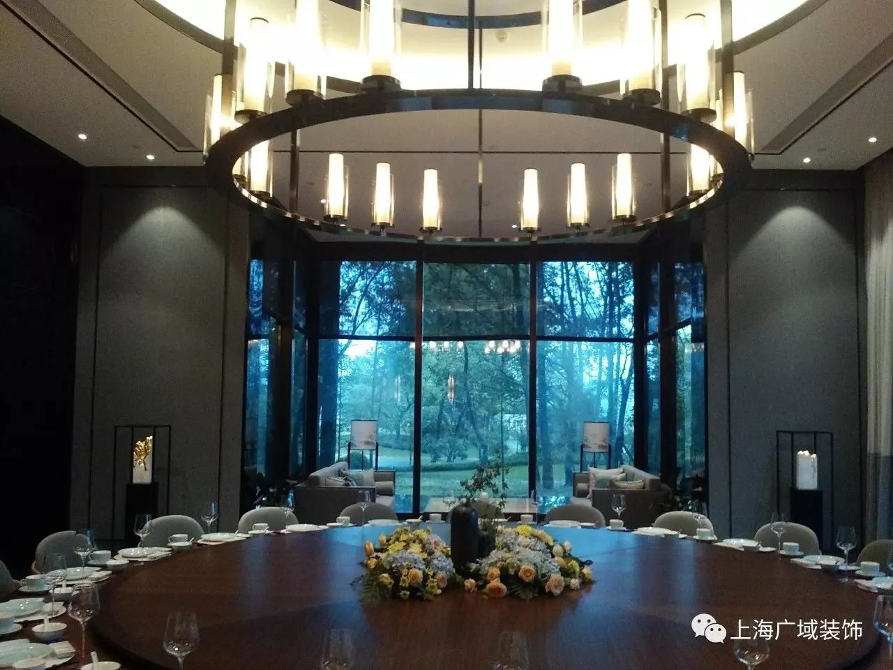 餐厅小记----广域装饰之南京江宁绿城桃花源餐厅项目-18