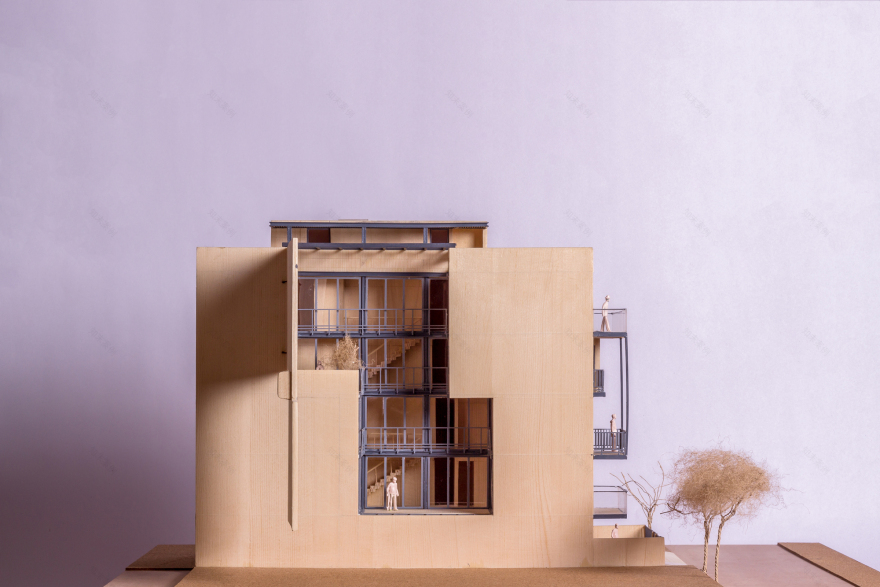 叠加式房屋丨印度新德里丨Studio Lotus-40