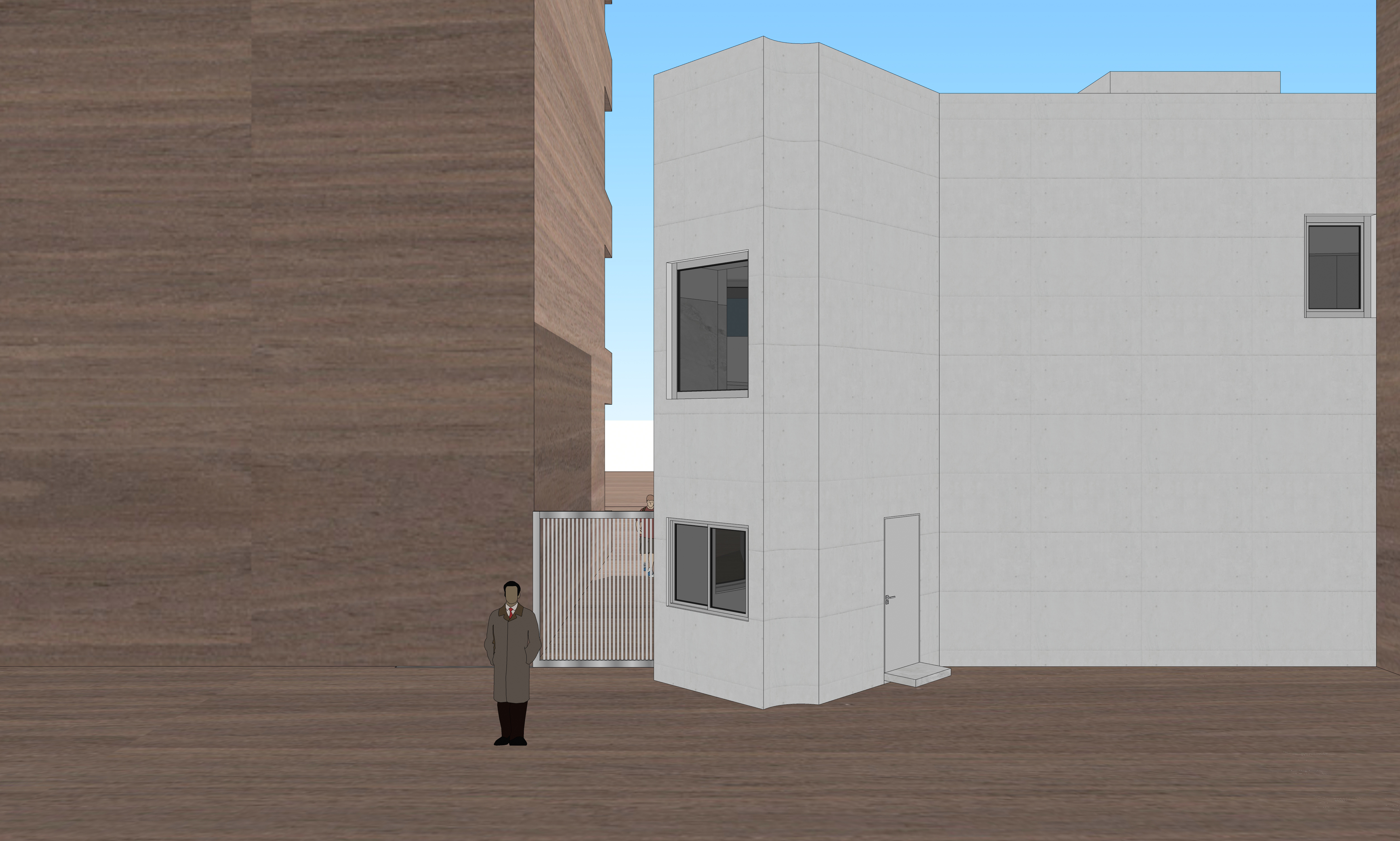 美术培训画室接待厅设计-4