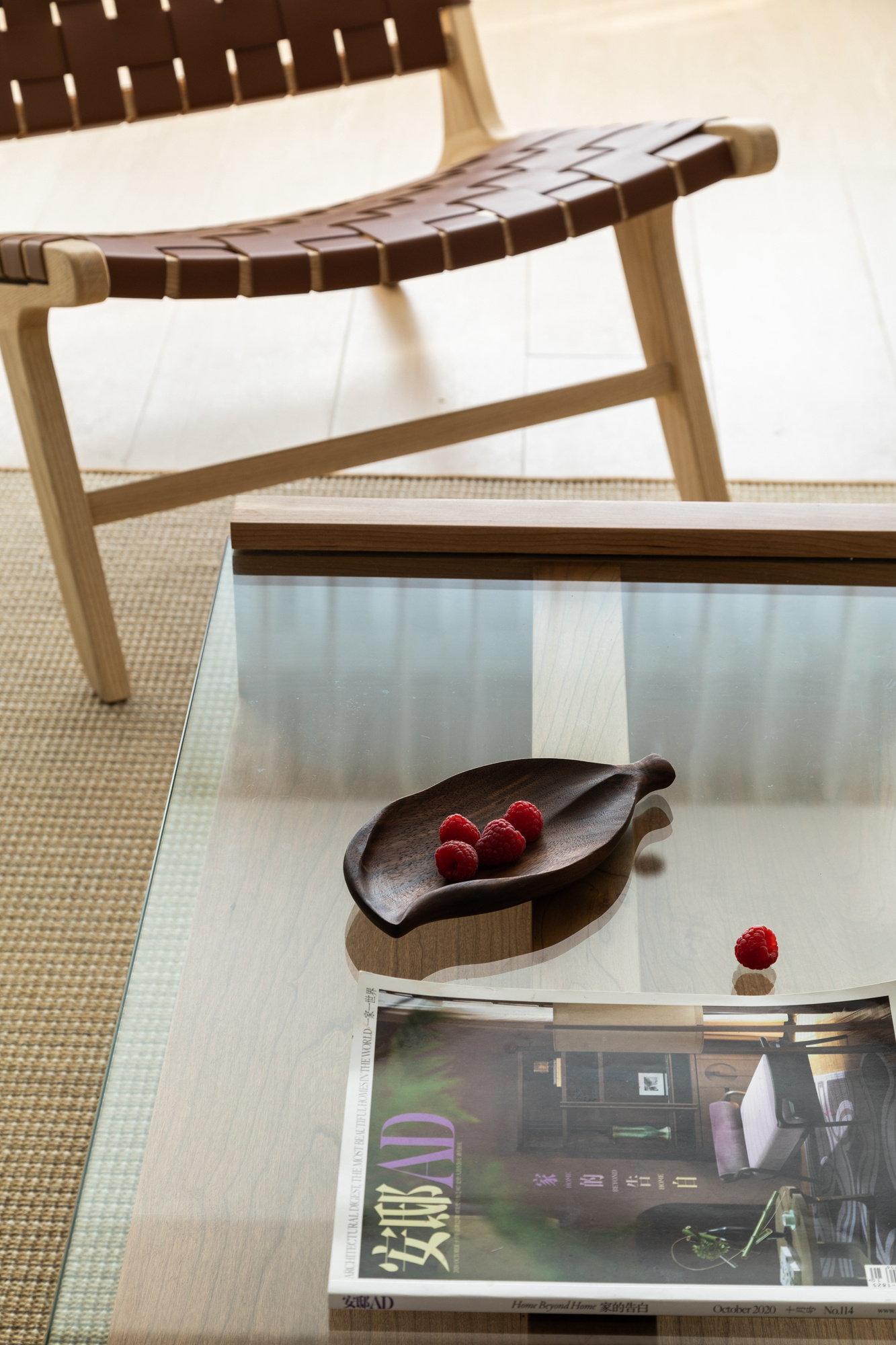 原木色+大白墙，打造简单温馨的住宅。-12