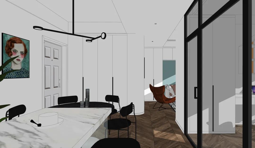 谱色辰夏作品 | 淮安 86 平米学区房打造活泼沉稳的秘密花园-27